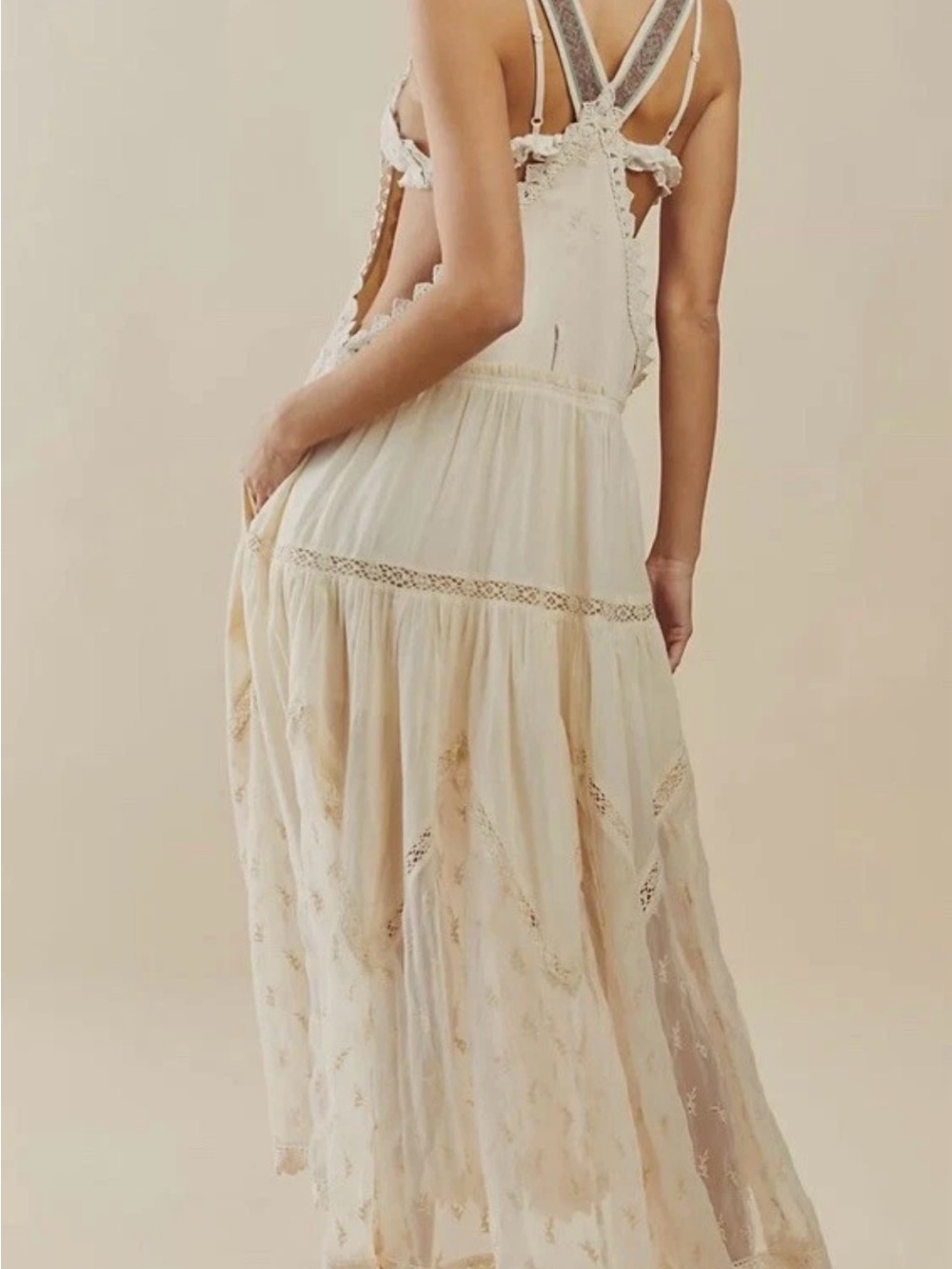 Free People Trails End Shirttail Dress M - Picture 2 of 8